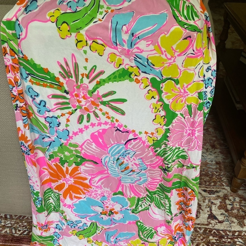 Lilly Pulitzer for Target Strapless Nosey Posey Maxi Dress - Picture 8 of 12